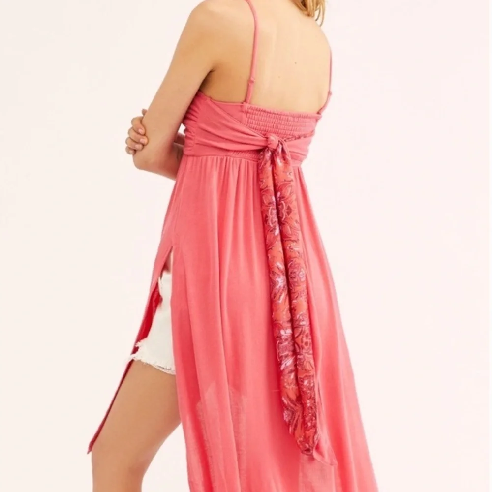 Free People Side Swept Tunic Open Dress